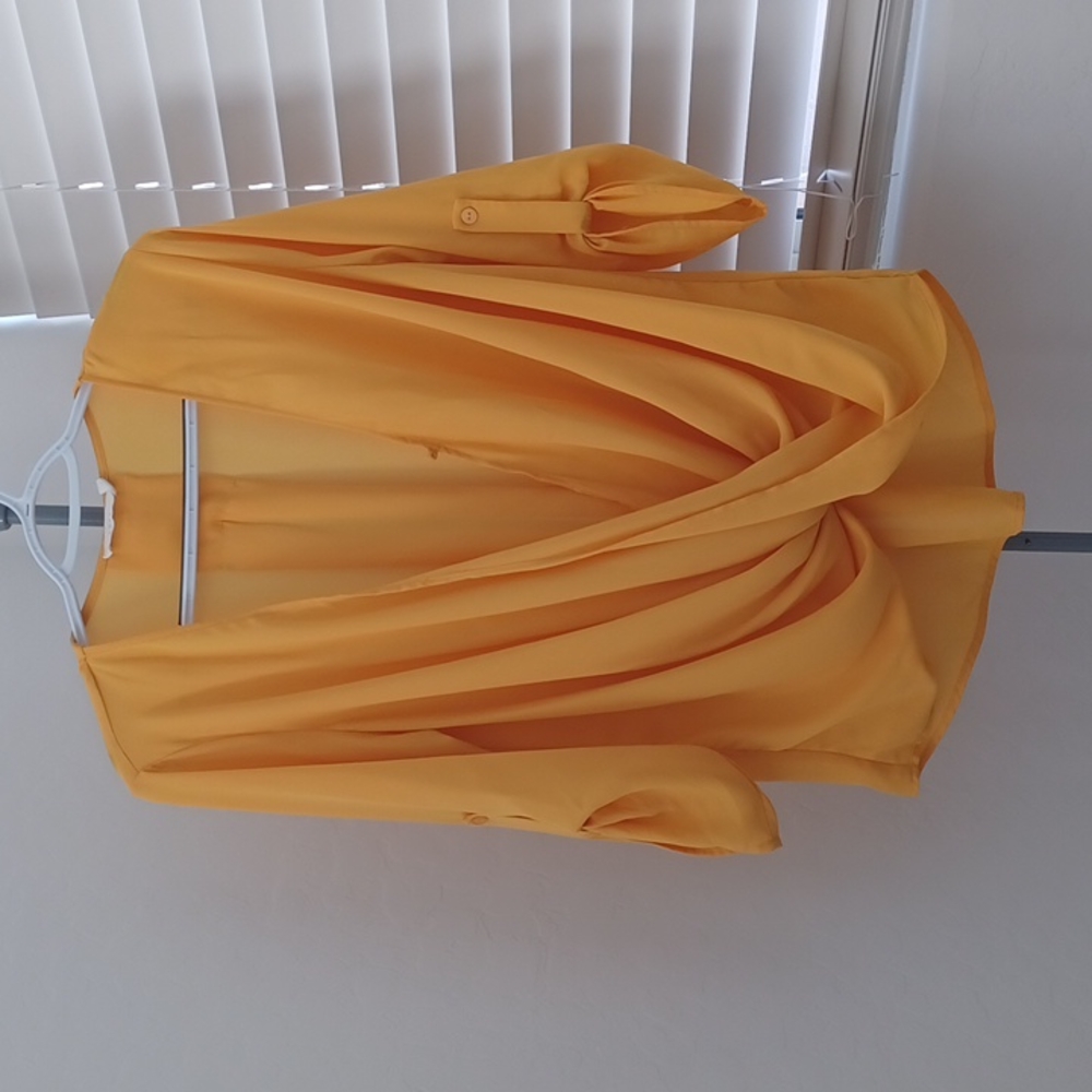 Lush Wrap Blouse